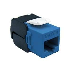   , RJ45, 8x8, Toolless, Component Rated   Blue (MIG+) Electronics