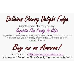Delicious Cherry Delight Fudge Box  Grocery & Gourmet Food