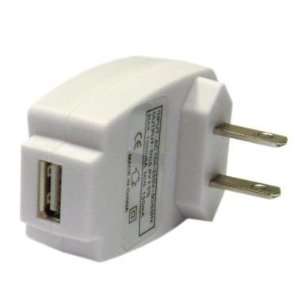   USB Travel Charger (White). Product Category: iPhone/iPad Accessories