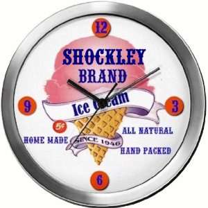  SHOCKLEY 14 Inch Ice Cream Metal Clock Quartz Movement 