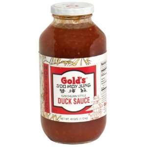 Golds Sauce Hot & Spicy Duck 40 oz. (Pack of 12):  Grocery 