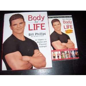  Bill Phillips Body for Life Set: Body for Life (Book) and 