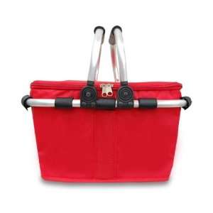  Solid Small Market Tote (Red) 