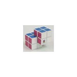   : Eastsheen White Mini Double 2x2x2 Magic Rubiks Cube: Toys & Games