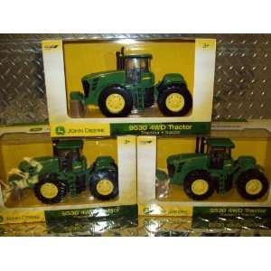    John Deere 1:32 Scale 9530 4WD Tractor Case Of 3: Toys & Games