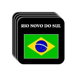  Brazil   RIO NOVO DO SUL Set of 4 Mini Mousepad Coasters 
