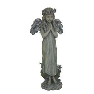 Accents & Occasions Praying Angel Statue, Large, 19 1/2 Inch Tall 