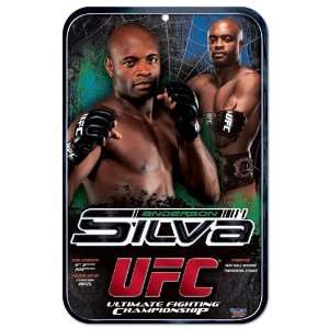  UFC Anderson Silva Sign: Sports & Outdoors