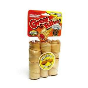  Petraport Beefeaters Chicken Fillin Spiral Rawhide Rolls 2 