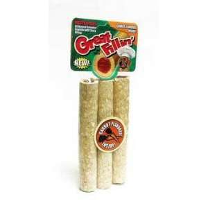  Dog Rawhide Rolls   GREAT FILLIN EXTRUDED RAWHIDE ROLLS W 