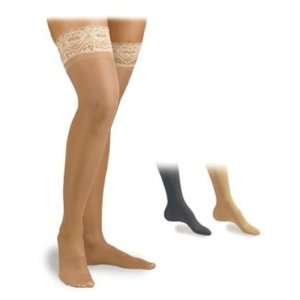    Sheer Thigh High with Lace, 9 12 MM HG, H12: Health & Personal Care