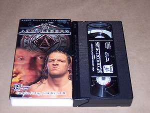 ARMAGEDDON 1999/2000 99 wwf wrestling vhs wwe armagedon video tape tag 