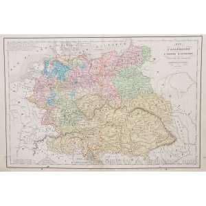  Delamarche Map of Austria and Germany (1858): Office 