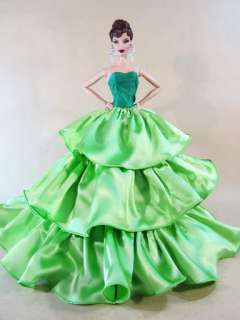 Eaki Princess Clothes Dress Outfit Gown Silkstone Barbie Fashion 