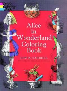   Alice in Wonderland Coloring Book by Lewis Carroll 