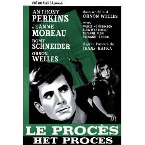  The Trial (1963) 27 x 40 Movie Poster Belgian Style A 