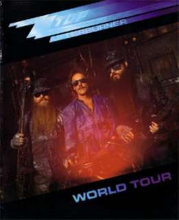 ZZ TOP 1986 AFTERBURNER Tour Program tourbook  
