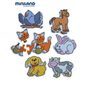  Silhouette   Plastic Animal Puzzles Toys & Games