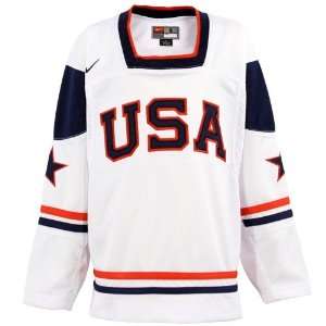  Nike 2010 Winter Olympics Team USA Youth White Tackle 