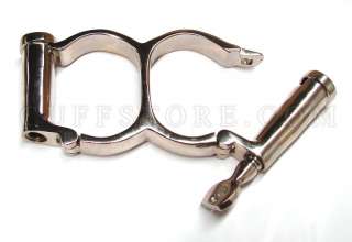 KUB 2 Cylinder Darby Irish 8 Handcuffs Cuff Restraint M  