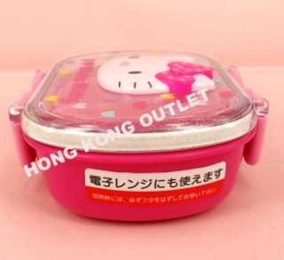 Hello Kitty Bento Lunch Box Case Container Sanrio M28  