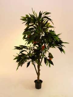 PIANTA ARTIFICIALE ALBERO DI MANGO ARREDO INTERNI  