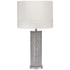  Jamie Young Tall Lattice Glass Table Lamp: Home 