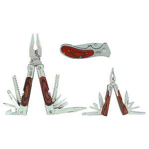Sheffield 3 Piece Premium Gift Set Knife/ 2 Multi Tools  
