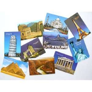 3D World & United States Cities & Tourist Attractions Souvenir 