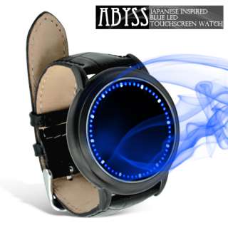 Japanese Inspired Blue LED Touchscreen Watch   Abyss  