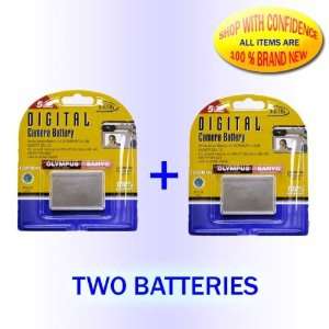  TWO PACK EXT 3HR BATTERY LI 12B FOR OLYMPUS STYLUS 600 