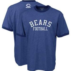  Chicago Bears Geared Up Ringer T Shirt: Sports & Outdoors