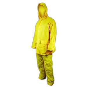 Magid 4521S RainMaster Economical Vinyl 3 Piece Rain Suit with Zipper 