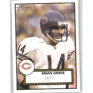  2006 Topps Heritage #332 Brian Griese   Chicago Bears 