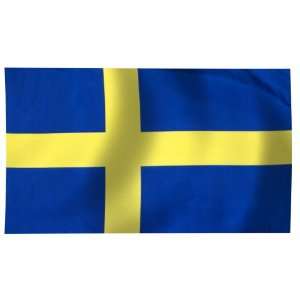  Sweden Flag 3X5 Foot Nylon PH