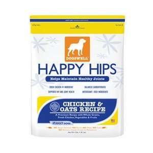   Happy Hips Chicken & Oats Recipe Dry Dog Food 4 lb bag: Pet Supplies