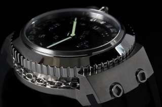   Reserve Russian Diver Swiss Made Quartz GMT Watch 0234 NEW!  
