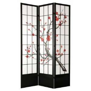  84 Cherry Blossom Shoji Room Divider Numbers of Panels 6 
