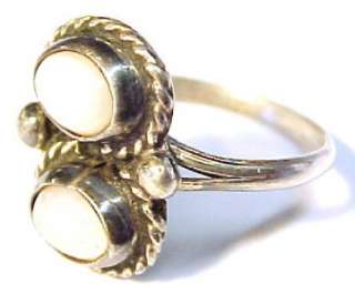 Milky Quartz / Sterling Silver Womens Ring ~ Size 6.75  