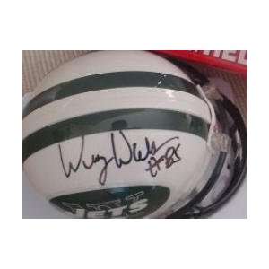  Wesley Walker (New York Jets) Football Mini Helmet: Sports 