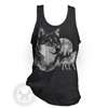 vintage truck stop wolf tank top the classic truck stop tee is now 
