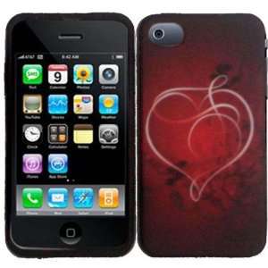  For Apple Iphone 4gs 4g Cdma GSM TPU Design Cover   Heart 