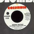 JOHNNY MATHIS Im Stone In Love With 45 PROMO Co 10112 