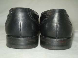 Bostonian Foot savers leather dress loafer black 9 B/AA  