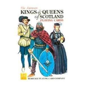 The Famous KINGS & QUEENS of SCOTLAND PLAYING CARDS:  