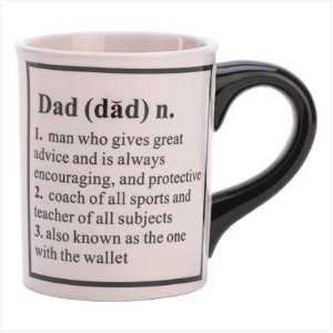  Dad Definition Fathers Day 20 Oz Tea Coffee Mug Cup: Home 