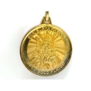    24 K. Gold Plated Shree Surya Yantra Pendant: Everything Else