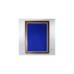  Prestigious Award Plaque   Full Size   Blue w/ Gold 