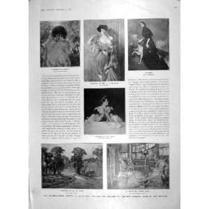  1906 ART ALETHEA SALAMAN CURLE ROMNEY VAUGHAN WILLIAMS 