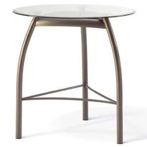  Amisco Charles Glass Top Bar Table: Home & Kitchen